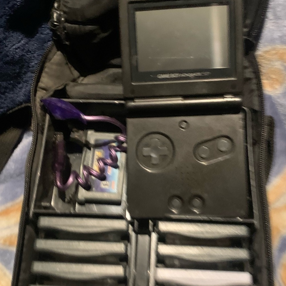 Nintendo Game Boy Advance SP with Accessories